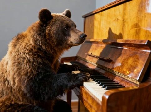 Bear Pianist