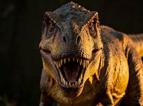 Cinematic Jurassic Shot