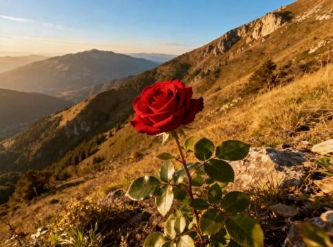 Mountain Rose Shot